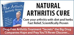 natural arthritis cure