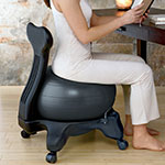 gaiam balance ball chair review